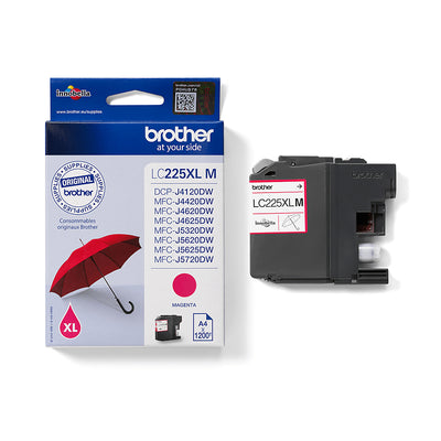 Brother - Cartouche d'encre LC-225XLM rouge