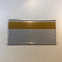 Klika -  Scannerprofiel hoog 39mm x 80mm transpar