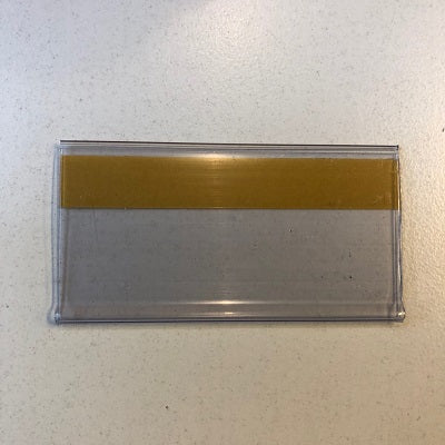 Klika -  Scannerprofiel hoog 39mm x 80mm transpar