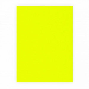Klika -  Etalagekarton 48x68 cm fluor geel 380gr.