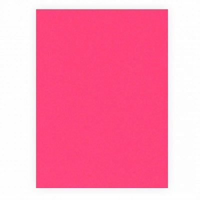 Klika - Vitrine carton 48x68 cm rose fluo 380gr. 70 pièces