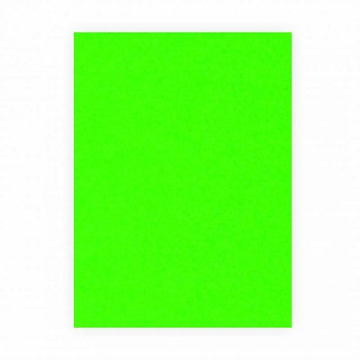 Klika -  Etalagekarton 48x68 cm fluor groen 380gr