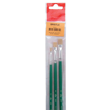 Talens -  olie- en acrylverf penselenset 220, set met 3 penselen