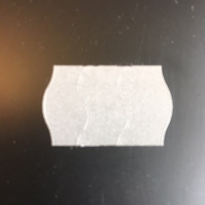 Klika - Etiket 2616 permanente gris clair vague 2 fentes