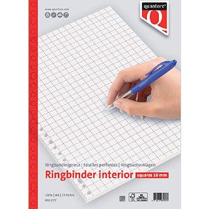 Quantore - Interieur A4 23-gaats ruit 10mm 100vel