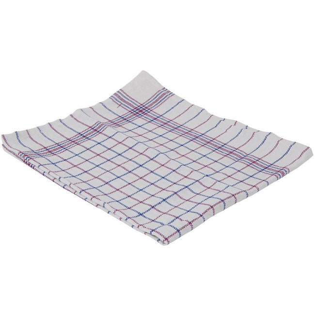 Klika -  Handdoek, ft 65 x 65 cm, geruit, pak van 6 stuks