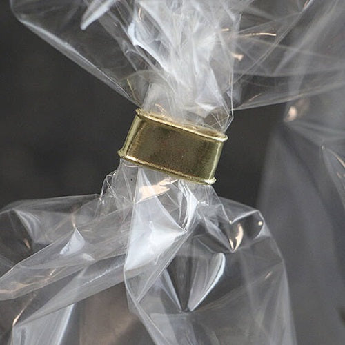 Klika - Fermeture de sac Planoclip 100 mm doré