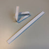 Klika -  Planoclipzaksluiting 120 mm wit 1000st