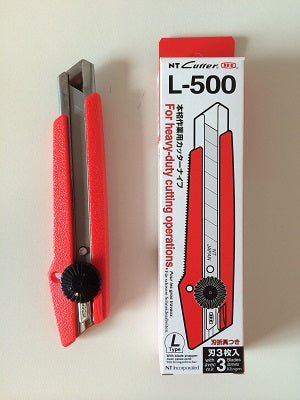 Klika - Cutter NT L-500 avec lames sécables 9 pièces