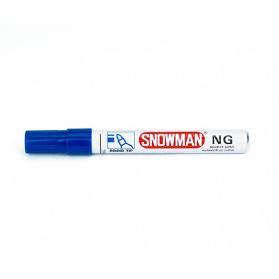 Klika -  Stift Snowman NG-12 blauw permanent mark