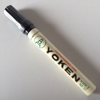 Klika - Yoken Pen No. 10 pointes rondes noires 60 pièces