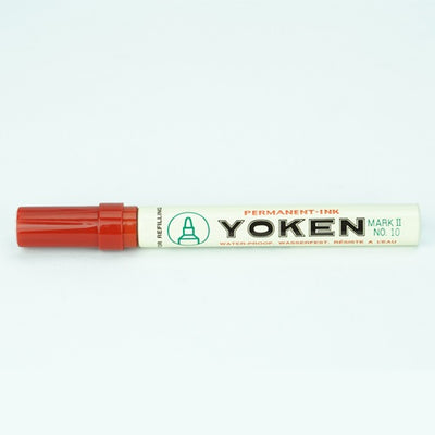Klika -  Stift Yoken No. 10 rood ronde punt