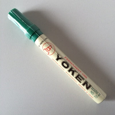 Klika -  Stift Yoken No. 20 groen beitel punt