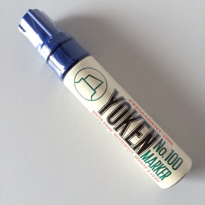 Klika -  Stift Yoken Giant 100 blauw beitelpunt