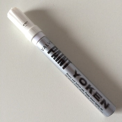 Klika -  Stift Yoken Paintmarker GS-106 wit