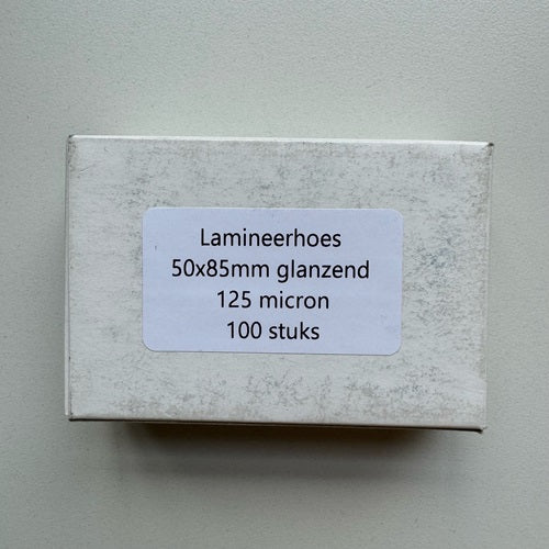 Klika -  Lamineerhoes 50x85 mm 125 micron 100st
