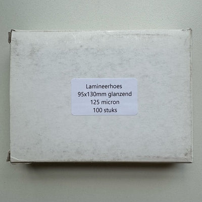 Klika -  Lamineerhoes 95x130 mm 125 micron 100st