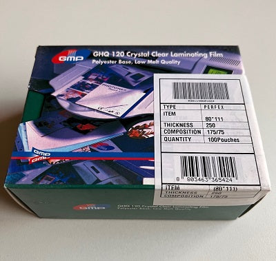 Klika -  Lamineerhoes 80x111 mm/A7 250 mcr 100st