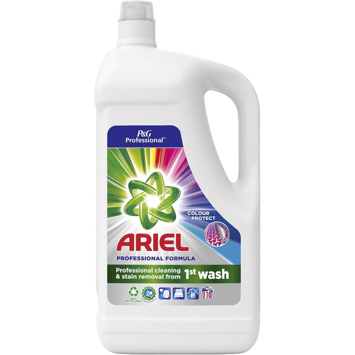 Ariel - Professional wasmiddel Color, fles van 4,95 l