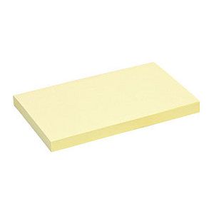 Quantore - Memoblok 76x127mm geel | 120 stuks