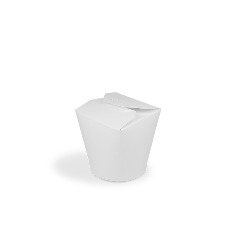 Klika - Wok to Go Cup 16oz 400ml Cardboard blanc | 500 pièces