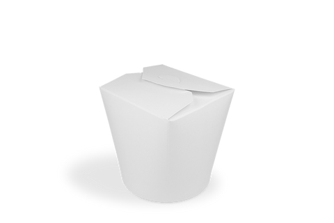 Klika - Wok to Go beker 26oz 750ml karton wit | 500 stuks