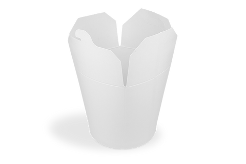 Klika - Wok to Go beker 26oz 750ml karton wit | 500 stuks