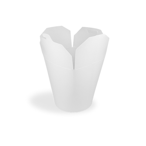 Klika - Gobelet Wok to Go 32oz 1000ml carton blanc