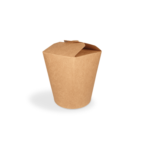 Klika – Wok-to-Go-Becher, 32 oz, 1000 ml, Kraftpapier