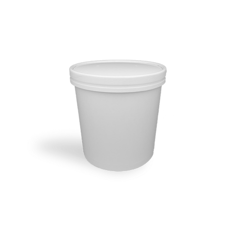 Klika - Tasse de soupe 750 ml Ø118 mm 26 oz en carton blanc | 500 pièces