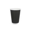 Klika - Pappkaffeetasse 360cc 12oz schwarz FSC Mix Credit