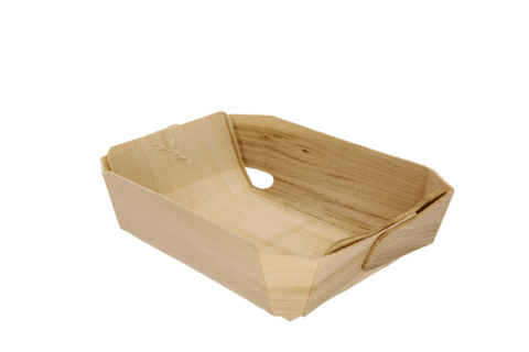 Klika - Houten bakvorm geweven 200ml 100% FSC® BIO | 400 stuks