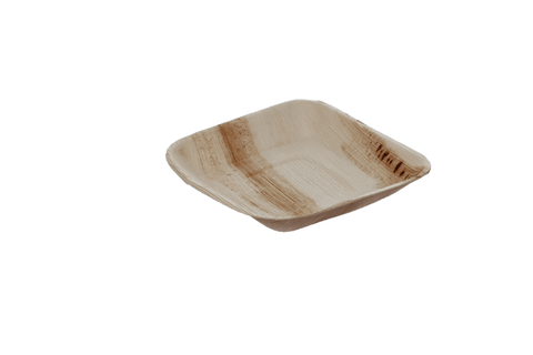 Klika - Palmblad bord 17x17cm BIO | 100 stuks