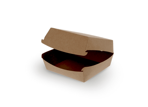 Klika - Hamburger Tray Medium Kraft Bio | 600 pièces