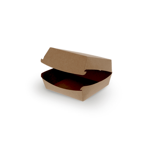 Klika - Hamburger Tray Medium Kraft Bio | 600 pièces