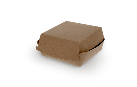 Klika - Hamburger Tray Medium Kraft Bio | 600 pièces