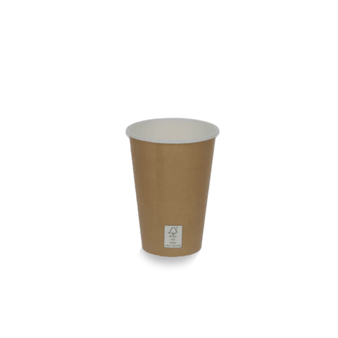 Klika -  Kartonnen koffiebeker 180cc 7.5oz kraftlook FSC Mix Credit