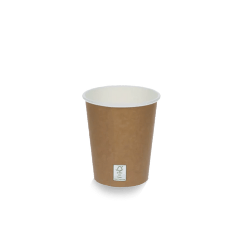 Klika -  Kartonnen koffiebeker 230cc 8oz kraftlook FSC Mix Credit