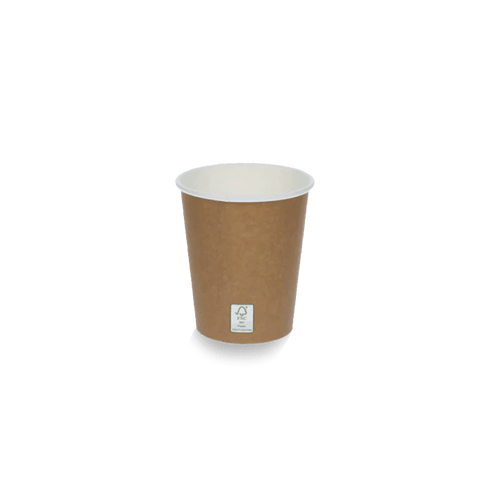 Klika - Cardboard Coffee Cup 230cc 8oz Kraftlook | 1000 pièces