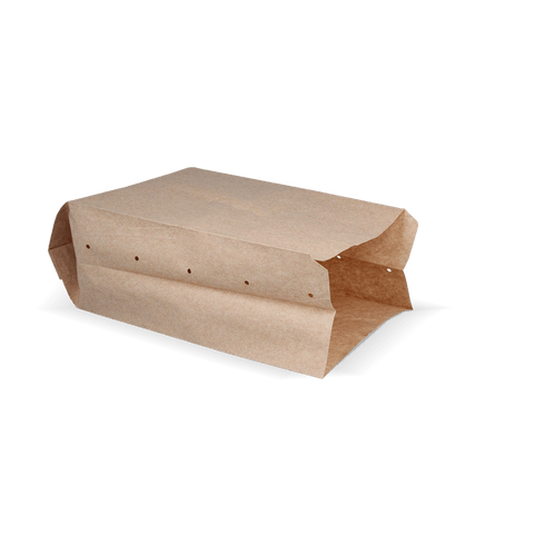 Klika - Sacs à collations no. 28 (2 livres) Kraft 55gr perforé | 10 kg