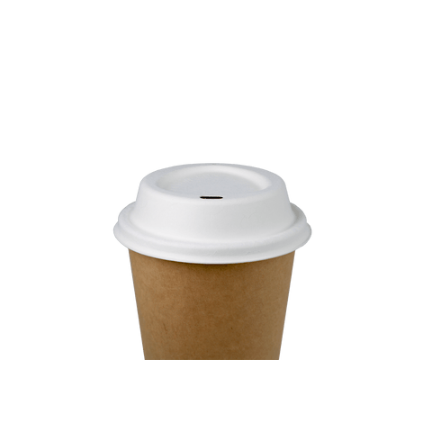 Klika - Kaffeetassendeckel Ø90mm Zuckerrohr BIO