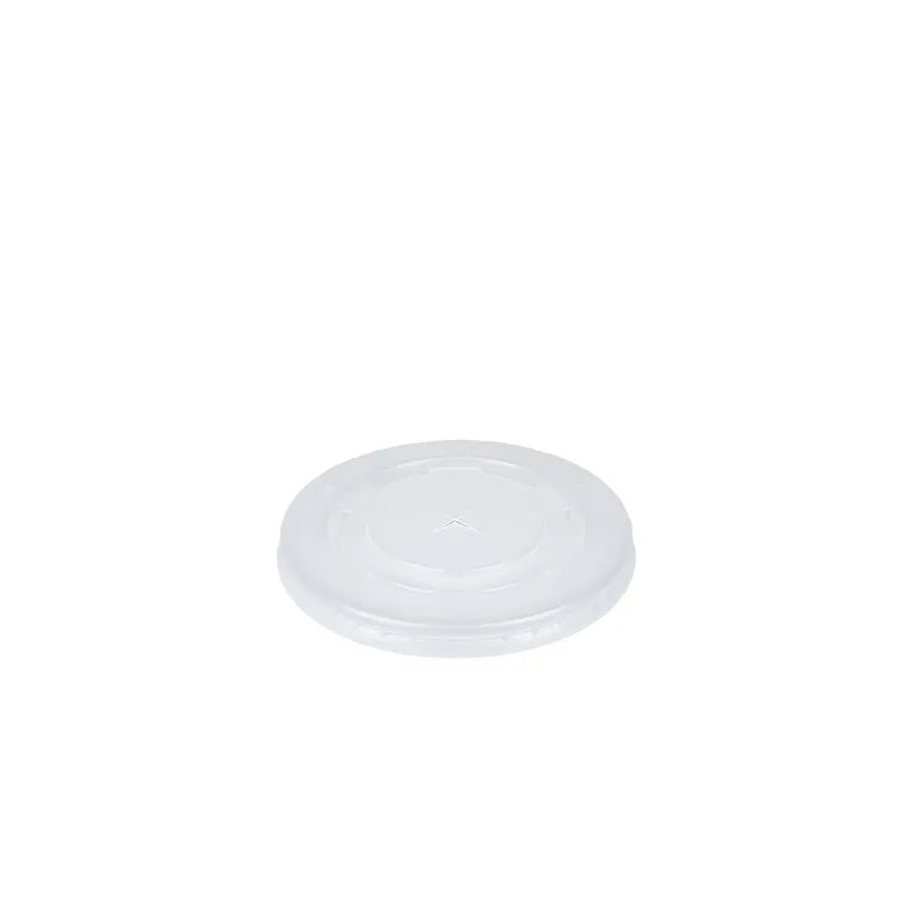 Couvercle PS Milkshake tasse plat avec croix Ø90mm 50 pièces