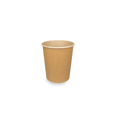 Klika - Kartonnen koffiebeker 120cc 4oz Kraft | 1000 stuks