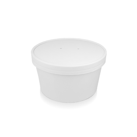 Klika - Salade Poke Bowl 1000ml 32oz Ø148mm wit | 300 stuks