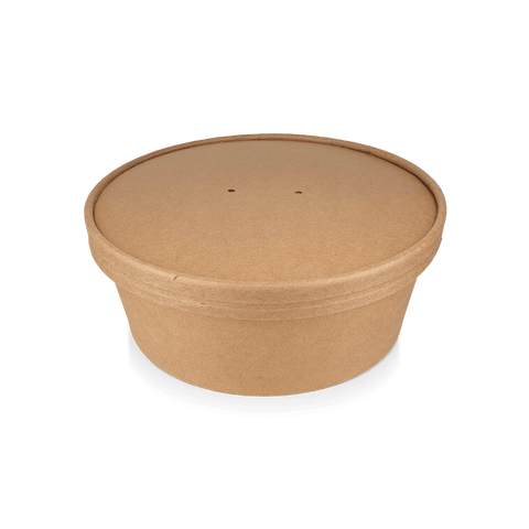 Klika - Salade Poke Bowl 1300ml 40oz Ø184mm kraft | 300 stuks