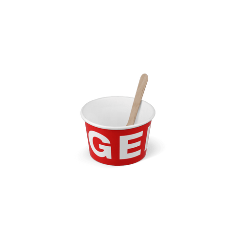 Klika -  IJsbeker 120ml Ø78mm 4oz karton GELATO