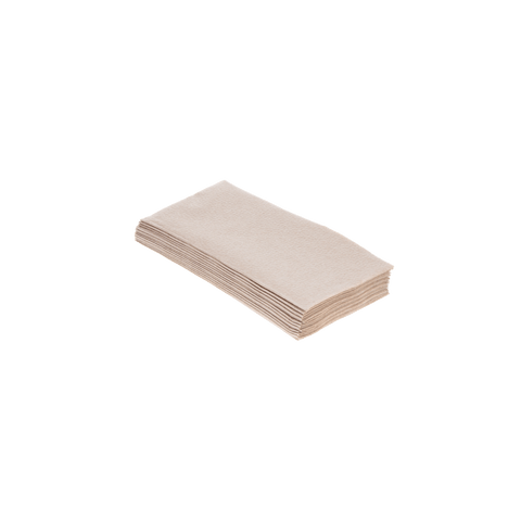 Klika - Servet 1 laags 1/8 vouw 33x33cm papier kraft BIO | 4000 stuks