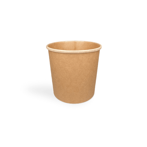 Klika - Tasse de soupe 750 ml Ø118 mm 26oz Kraft | 500 pièces