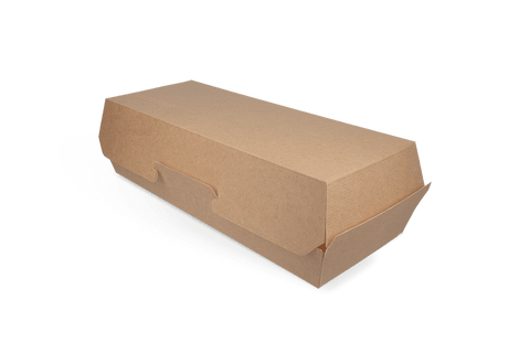 Klika - Panini/baguette box 26,5x12,2x7cm karton BIO | 300 stuks