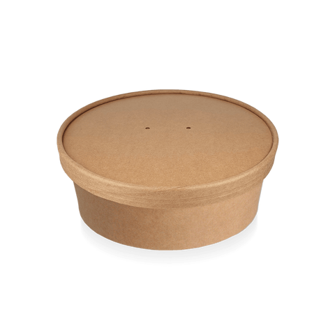 Klika - Salad Poke Bowl 1100ml 38oz Ø184mm Kraftpapier